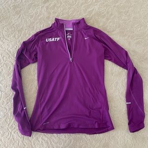 USATF Nike DRI-fit 1/4 zip